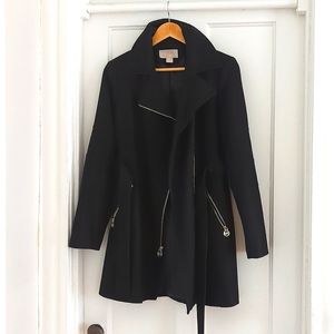 Michael Kors asymmetrical peacoat